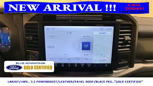 Certified 2025 Ford F150 Lariat w/ Equipment Group 502A High image 44