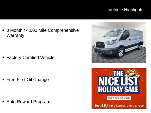 Certified 2023 Ford Transit 250 Low Roof w/ Exterior Upgrade Package image 3