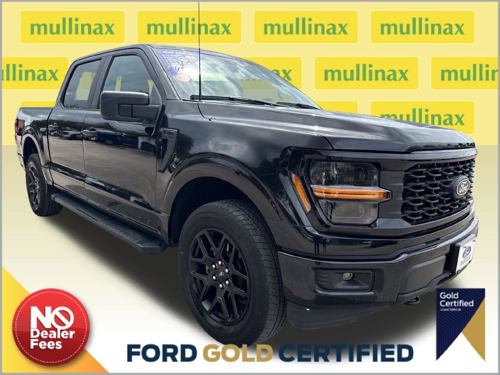 Certified 2024 Ford F150 STX w/ STX Black Appearance Package AWD/4WD 360° Tour