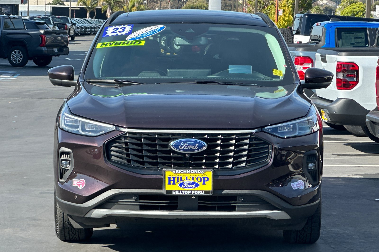 Certified 2023 Ford Escape SE w/ PHEV Premium Package FWD image 12
