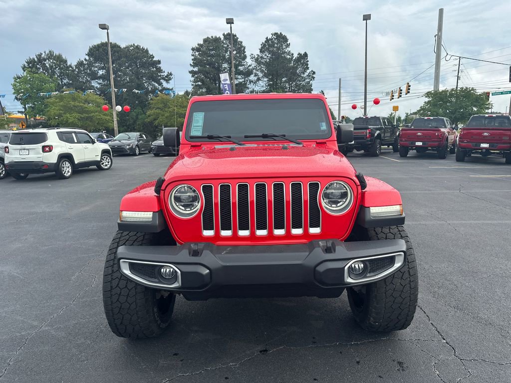 Used 2018 Jeep Wrangler Unlimited Sahara AWD/4WD image 2