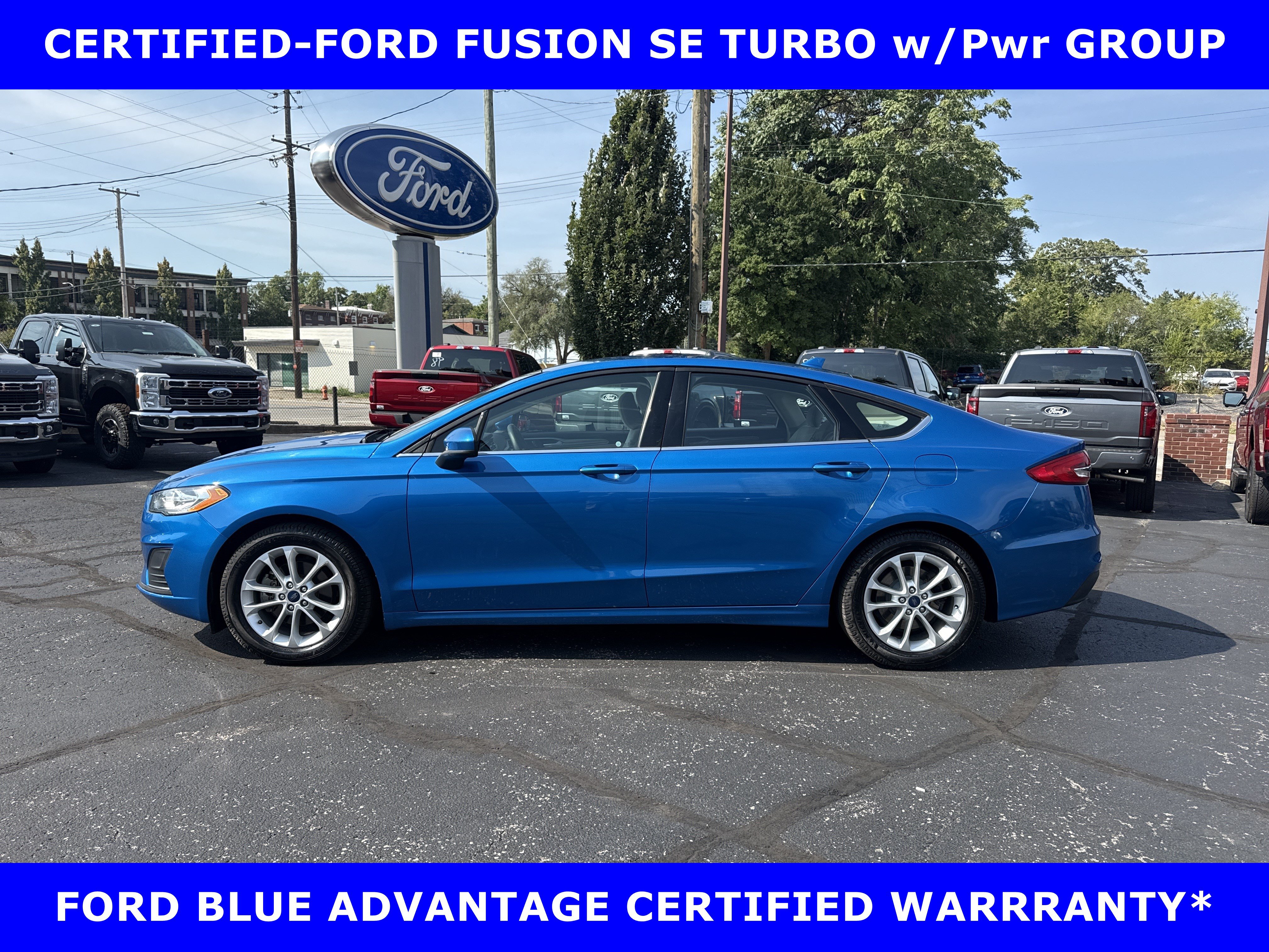 Certified 2020 Ford Fusion SE
