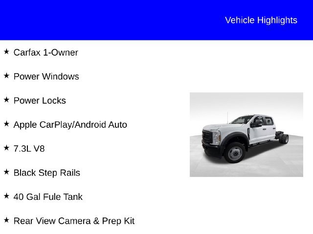 Certified 2025 Ford F550 4x4 Crew Cab Super Duty image 2