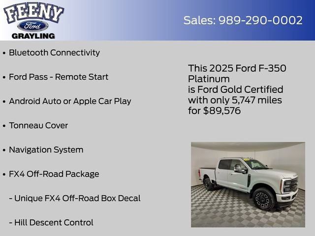 Certified 2025 Ford F350 Platinum image 10