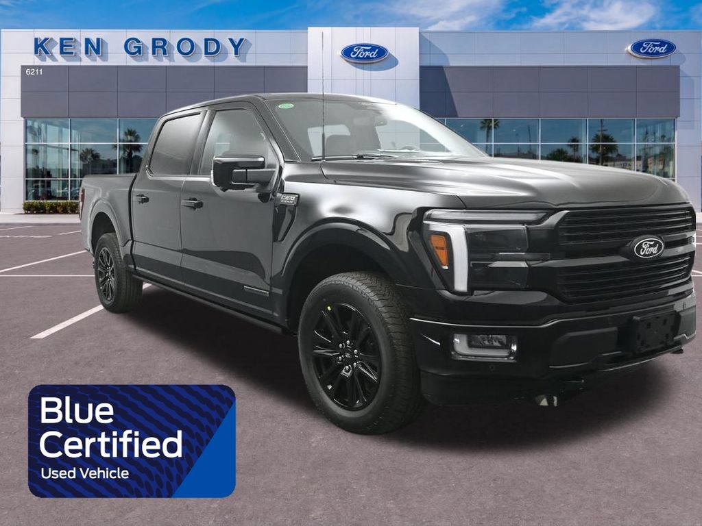 Certified 2025 Ford F150 Platinum w/ Equipment Group 702A High