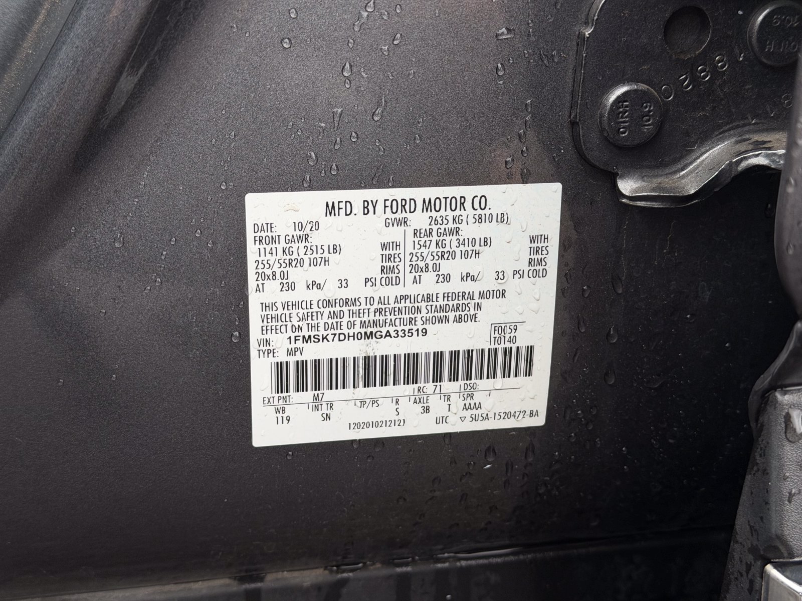 Certified 2021 Ford Explorer XLT w/ Equipment Group 202A RWD image 36