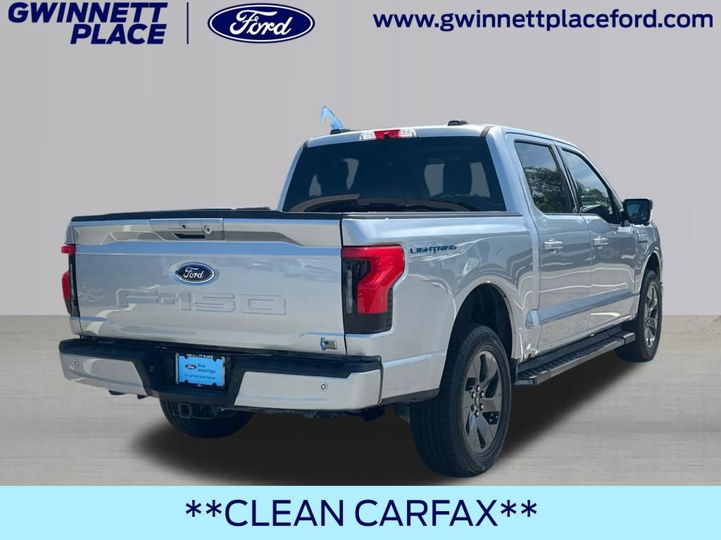 Certified 2023 Ford F150 Lightning XLT w/ Equipment Group 312A High image 5