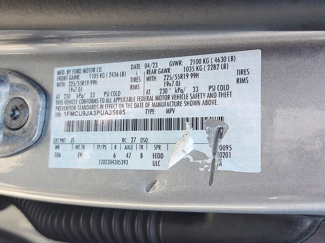 Certified 2023 Ford Escape Platinum AWD/4WD image 35