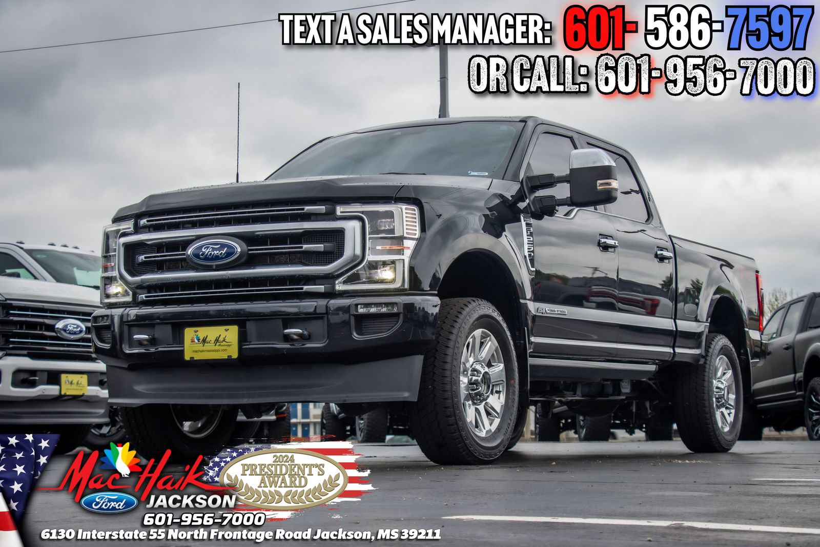 Certified 2022 Ford F250 Platinum w/ FX4 Off-Road Package AWD/4WD image 4