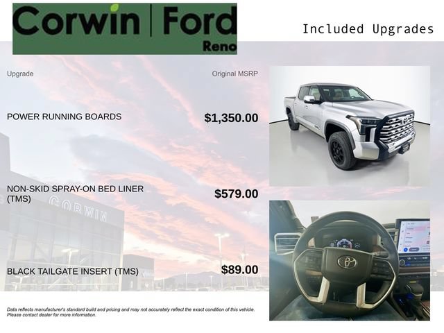 Used 2022 Toyota Tundra 1794 Edition AWD/4WD image 3
