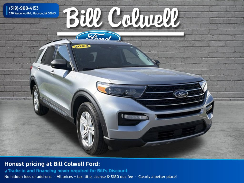 Certified 2024 Ford Explorer XLT w/ Equipment Group 202A