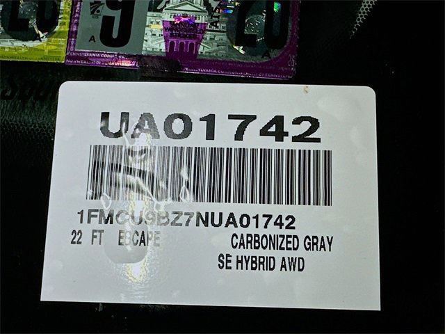 Certified 2022 Ford Escape SE w/ SE Sport Appearance Package image 31