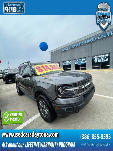 Certified 2021 Ford Bronco Sport Badlands AWD/4WD image 1