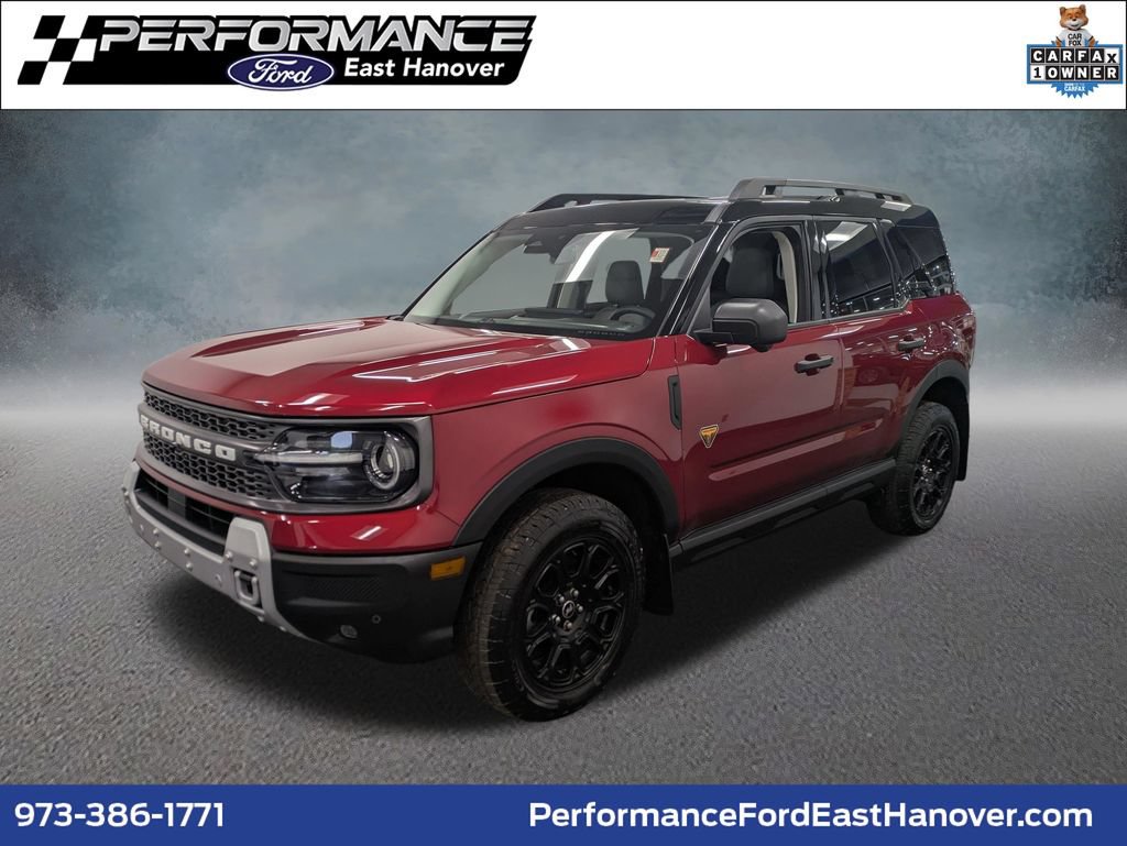 Certified 2025 Ford Bronco Sport Badlands w/ Badlands Tech Package