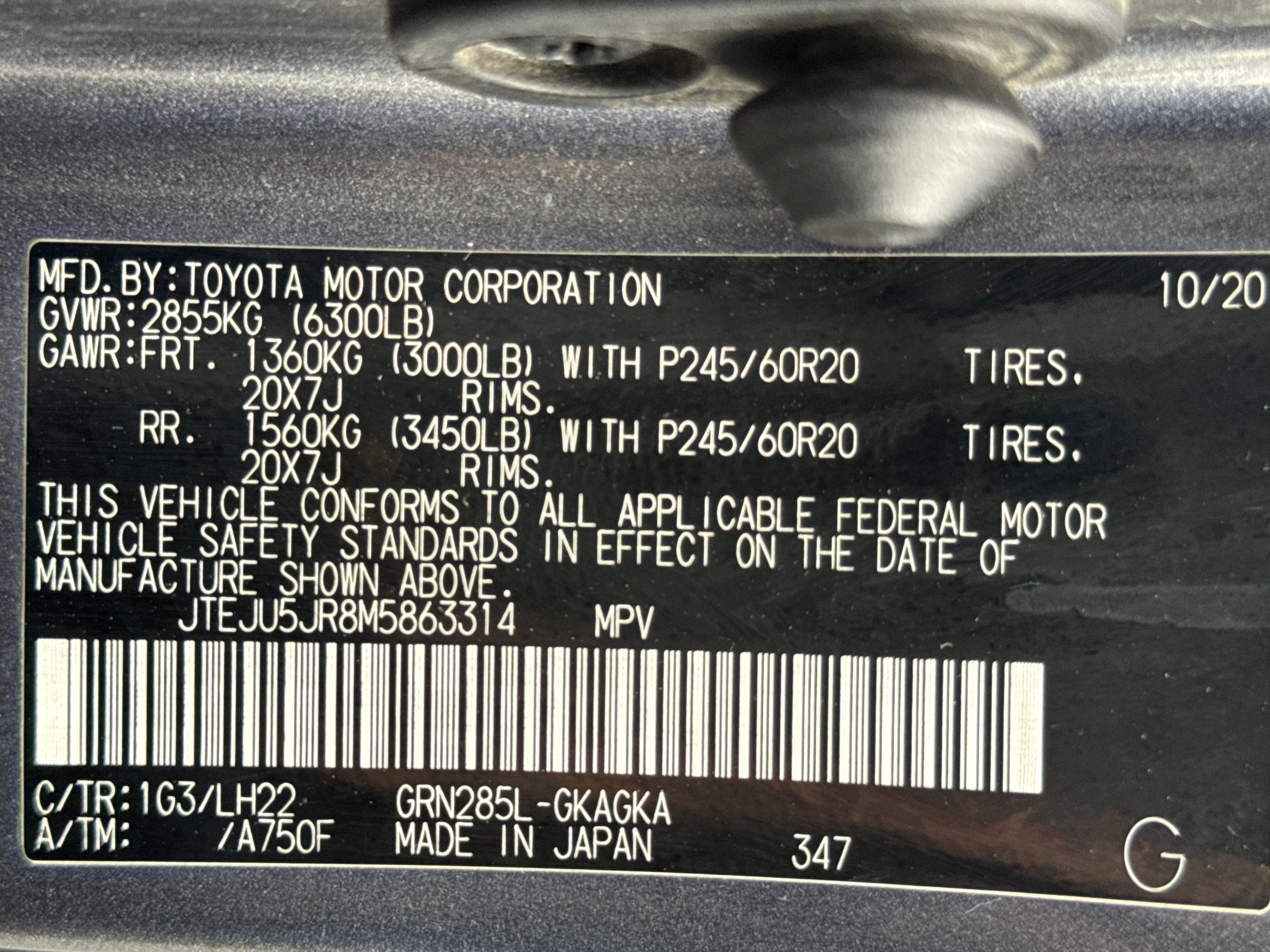 Used 2021 Toyota 4Runner Nightshade AWD/4WD image 31