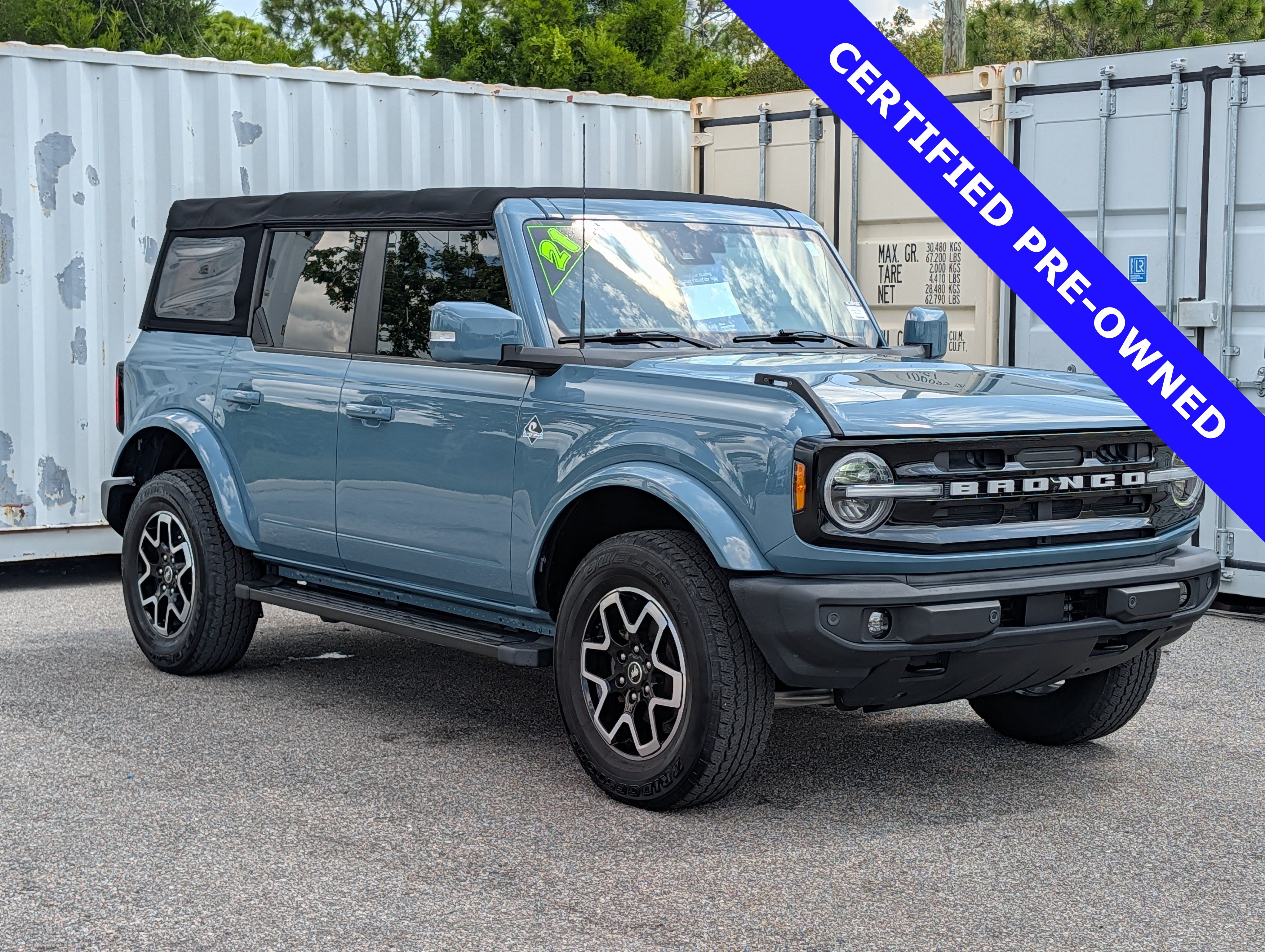Certified 2021 Ford Bronco Outer Banks AWD/4WD image 3