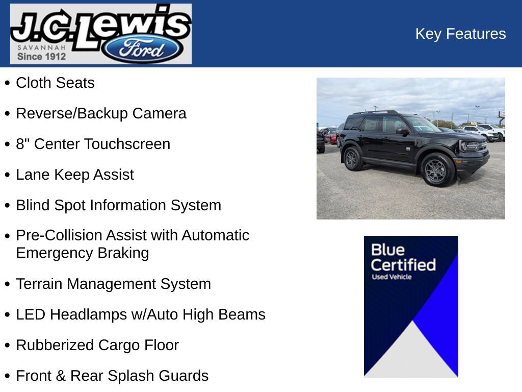 Certified 2024 Ford Bronco Sport Big Bend AWD/4WD image 30