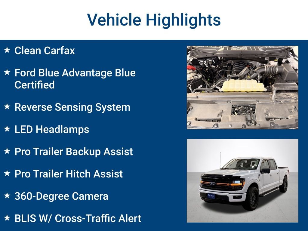 Certified 2024 Ford F150 XLT w/ Tow/Haul Package image 3