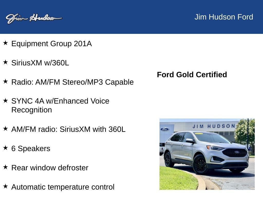Certified 2023 Ford Edge SEL AWD/4WD image 12