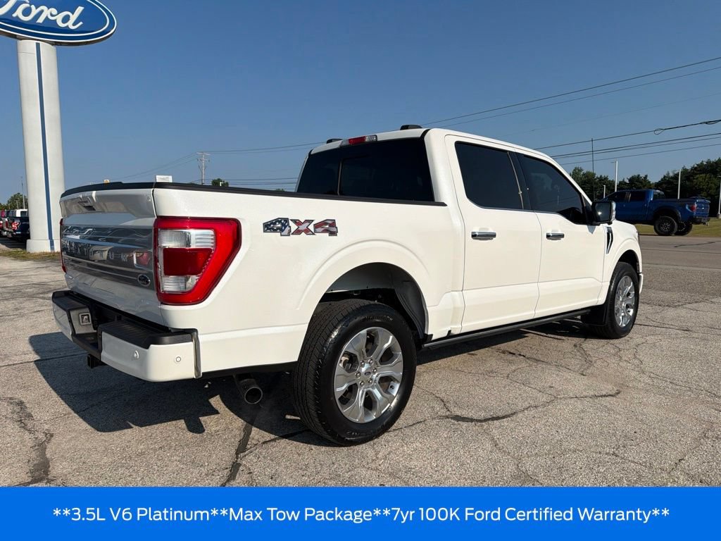 Certified 2023 Ford F150 Platinum w/ Equipment Group 701A High AWD/4WD image 44