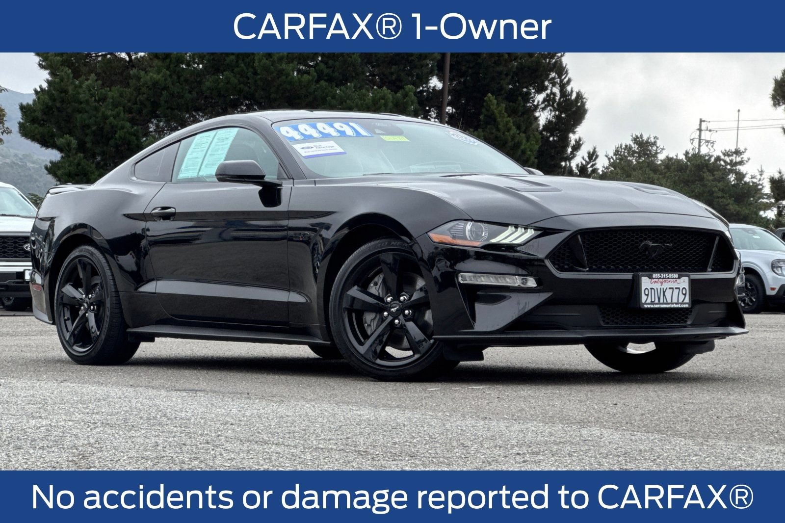 Certified 2022 Ford Mustang GT Premium w/ Equipment Group 401A RWD image 3