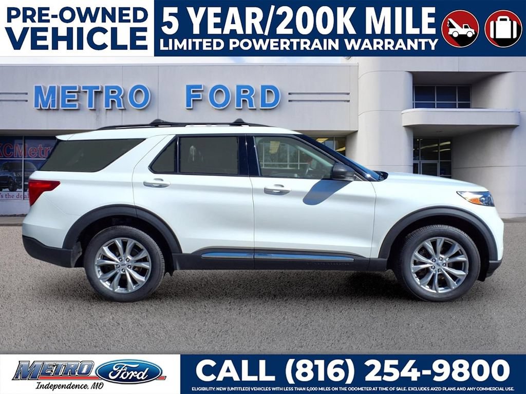 Certified 2022 Ford Explorer XLT w/ Equipment Group 202A AWD/4WD image 2