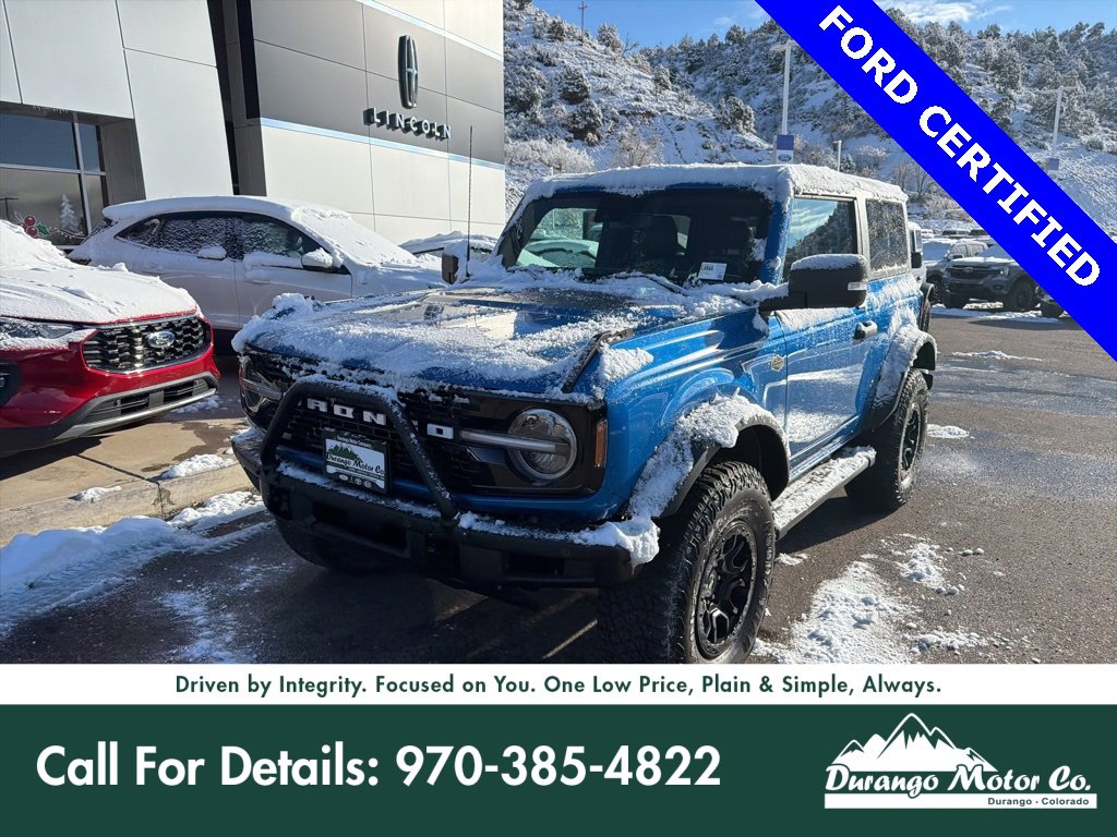 Certified 2022 Ford Bronco Wildtrak
