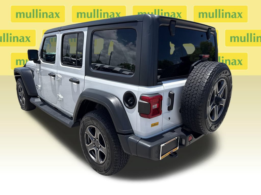 Used 2018 Jeep Wrangler Unlimited Sport S AWD/4WD image 8