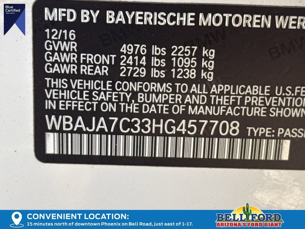 Used 2017 BMW 530i xDrive AWD/4WD image 33