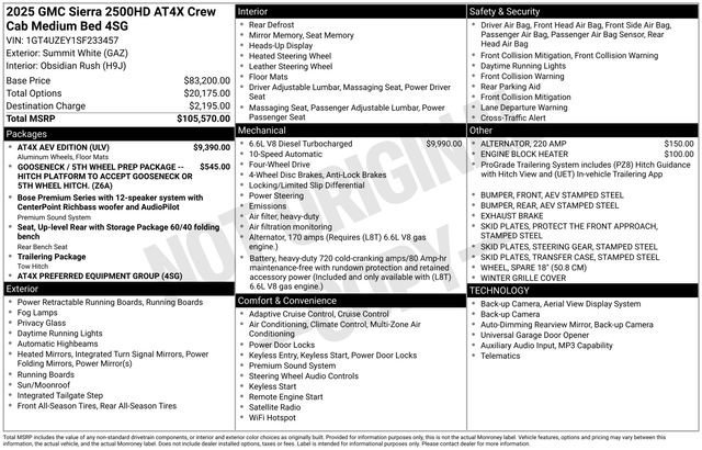 Used 2025 GMC Sierra 2500 AT4X w/ AT4X AEV Edition image 37