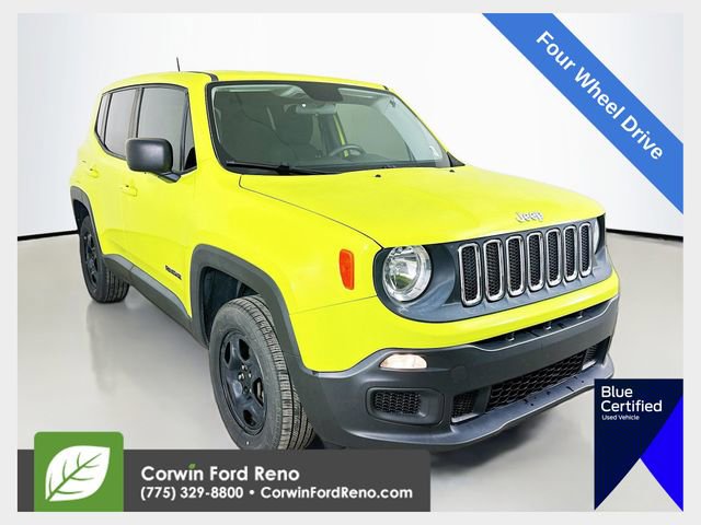 Used 2017 Jeep Renegade Sport w/ Power & Air Group AWD/4WD image 1