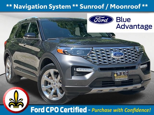 Certified 2020 Ford Explorer Platinum w/ Premium Technology Package