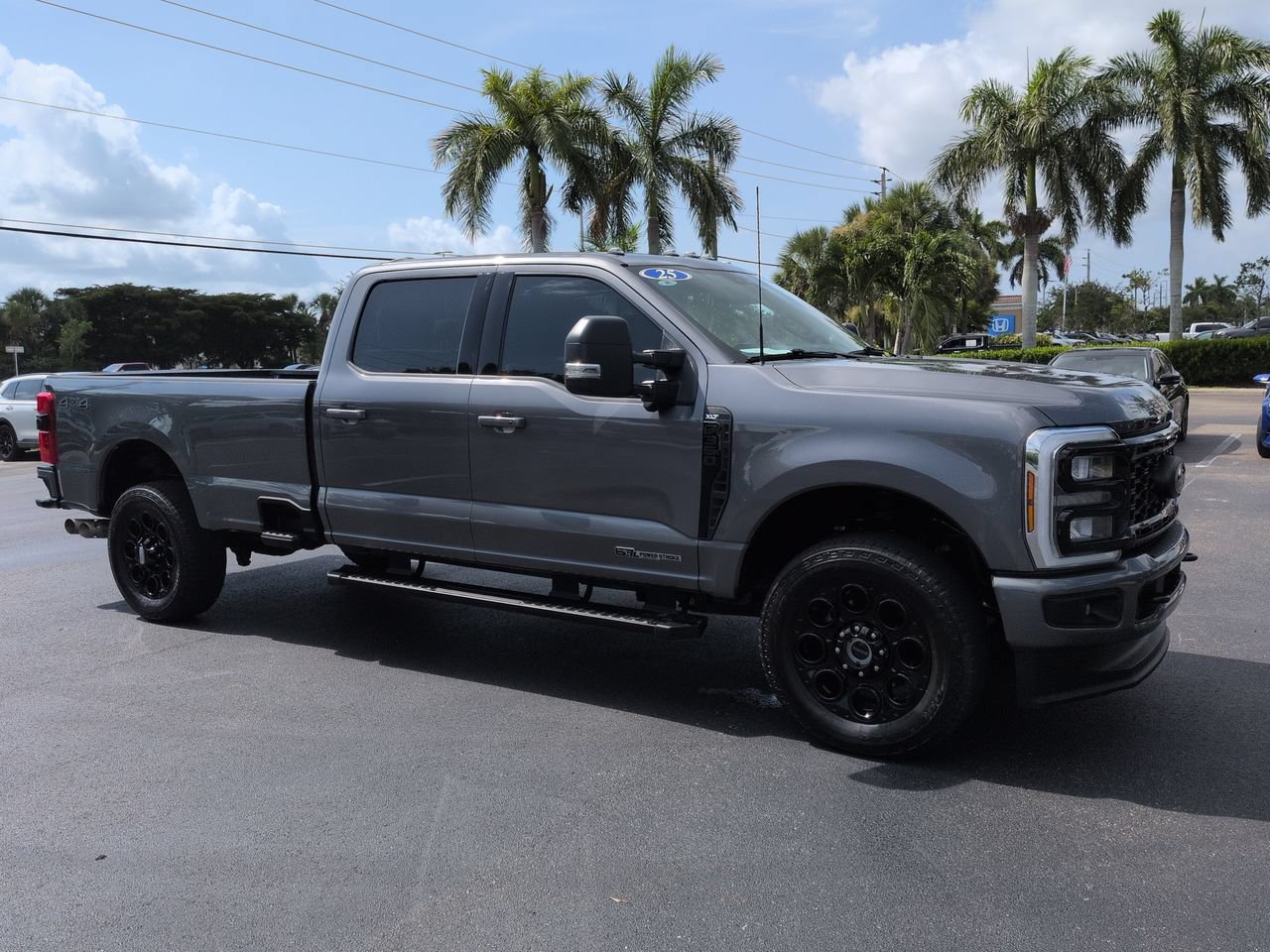 Certified 2025 Ford F350 XLT w/ Black Appearance Package AWD/4WD image 2
