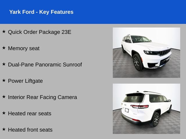 Used 2023 Jeep Grand Cherokee L Limited AWD/4WD video 2
