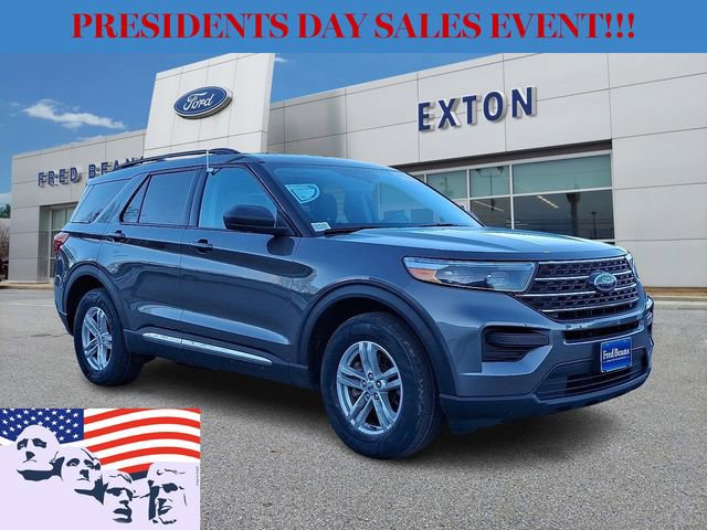 Certified 2022 Ford Explorer XLT w/ Class IV Trailer Tow Package image 1