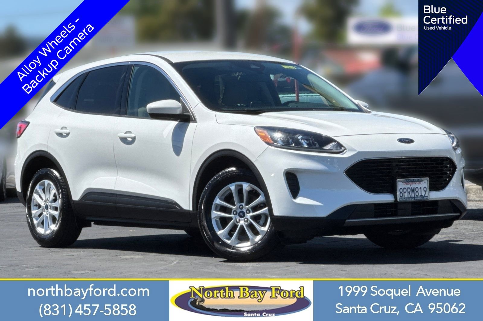 Certified 2020 Ford Escape SE