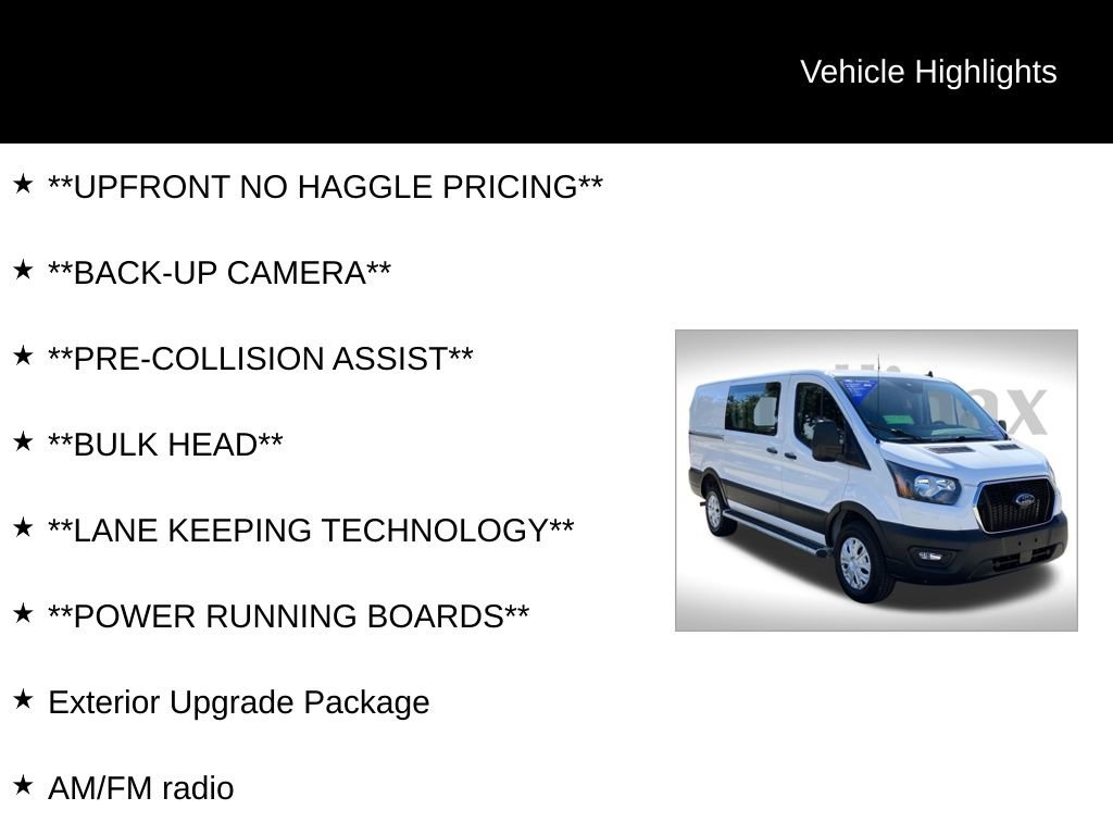 Certified 2024 Ford Transit 250 Low Roof w/ Exterior Upgrade Package image 12