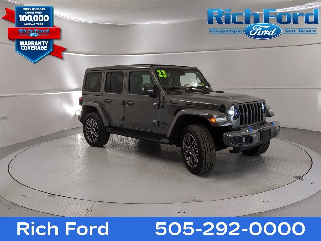 Used 2023 Jeep Wrangler Unlimited Sahara image 1
