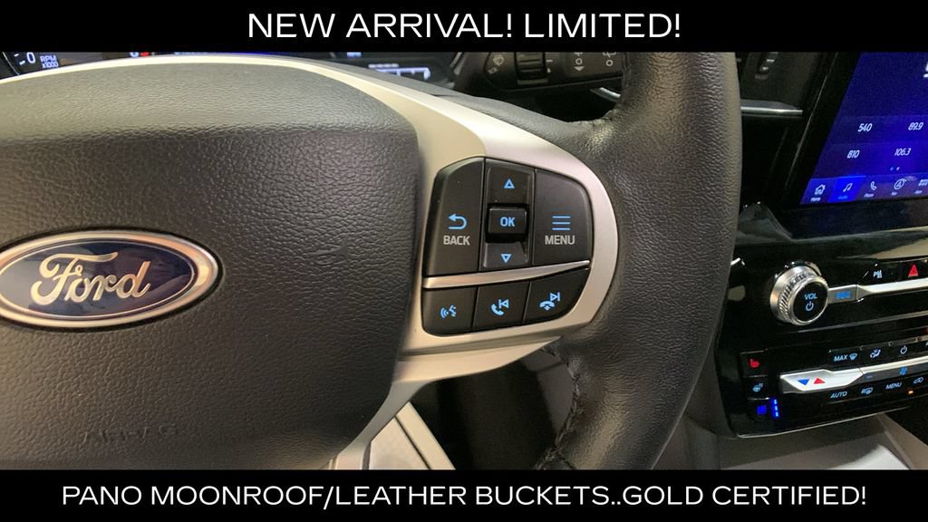 Certified 2023 Ford Explorer Limited w/ Limited Technology Package AWD/4WD image 40