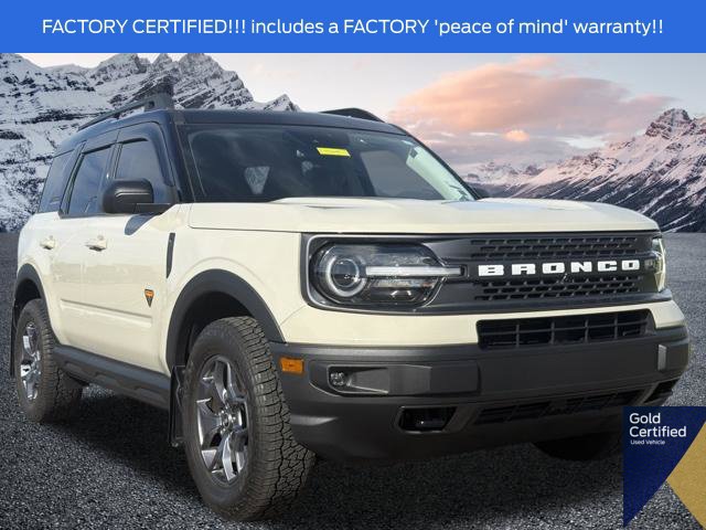 Certified 2024 Ford Bronco Sport Badlands w/ Premium Package