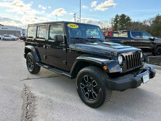 Used 2017 Jeep Wrangler Unlimited Sahara AWD/4WD image 1