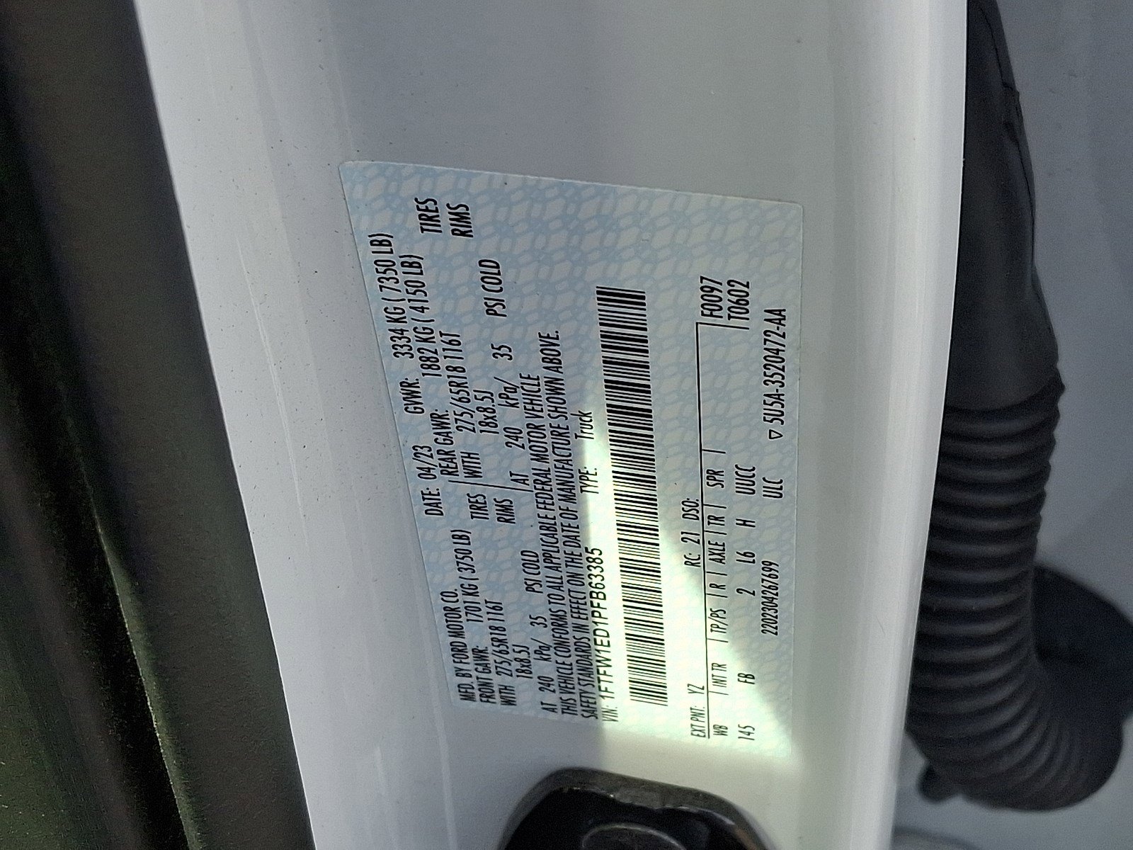 Certified 2023 Ford F150 XLT w/ Equipment Group 302A High image 27