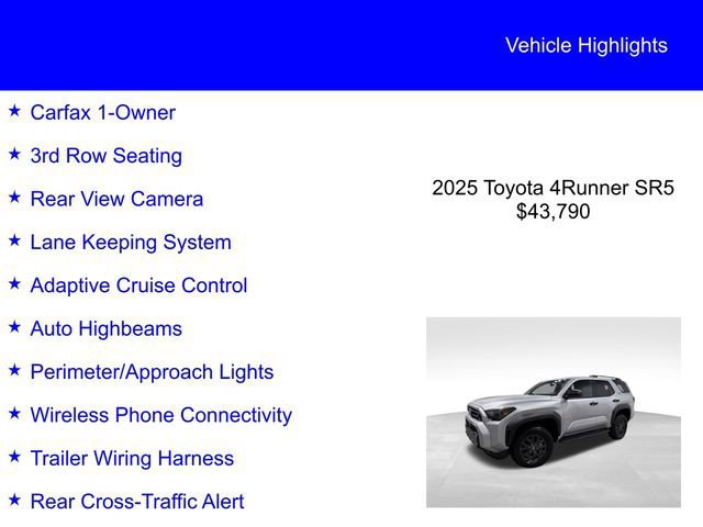 Used 2025 Toyota 4Runner SR5 image 6