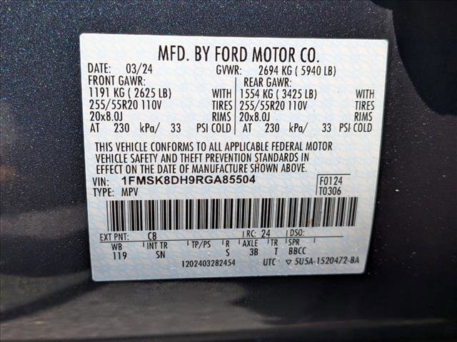 Certified 2024 Ford Explorer XLT w/ Equipment Group 202A AWD/4WD image 22