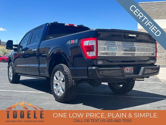 Certified 2022 Ford F150 Platinum w/ Equipment Group 701A High AWD/4WD image 4