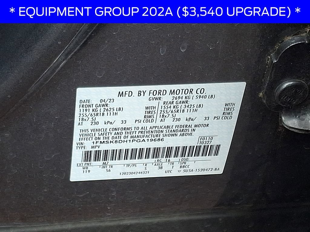 Certified 2023 Ford Explorer XLT w/ Equipment Group 202A AWD/4WD image 28