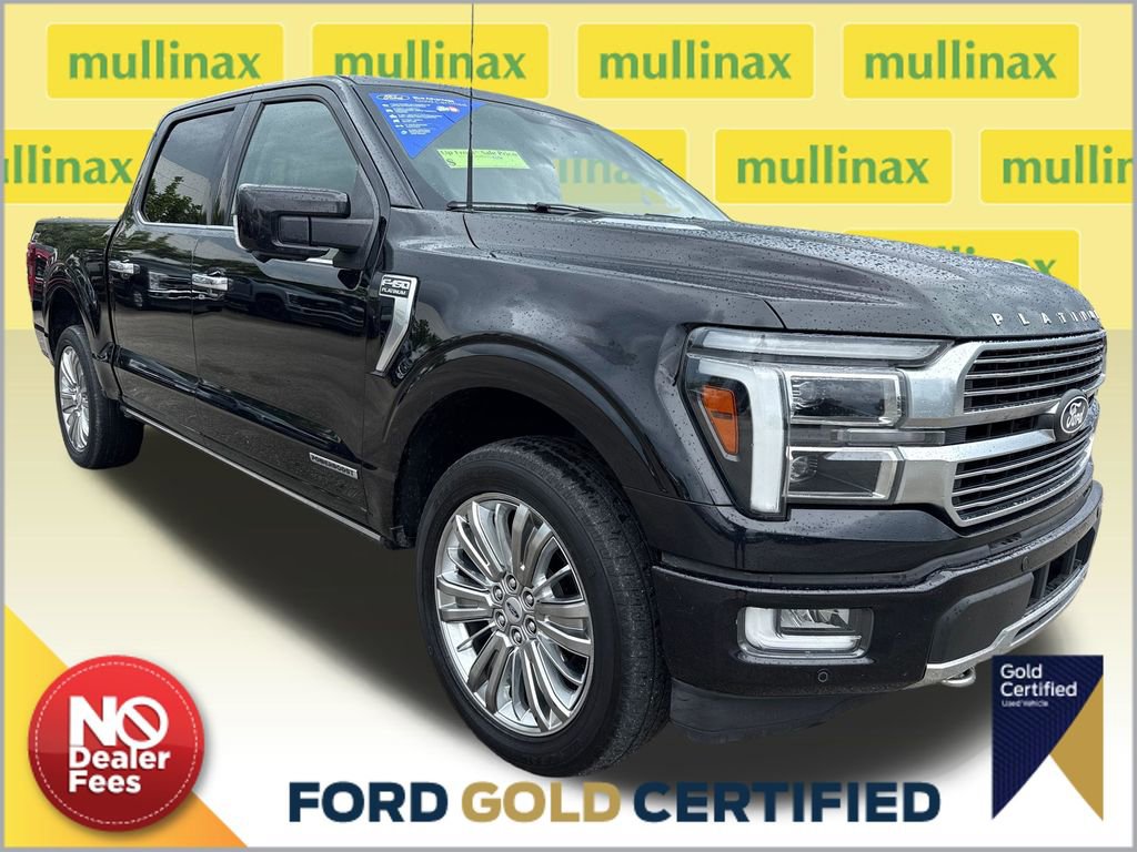 Certified 2024 Ford F150 Platinum w/ Equipment Group 703A Plus AWD/4WD image 1