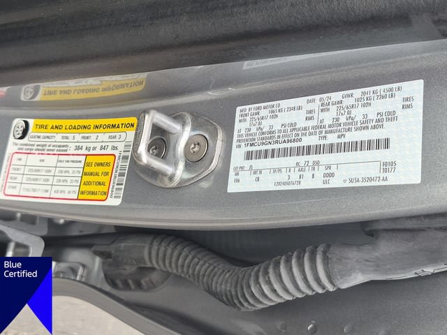Certified 2024 Ford Escape Active AWD/4WD image 37