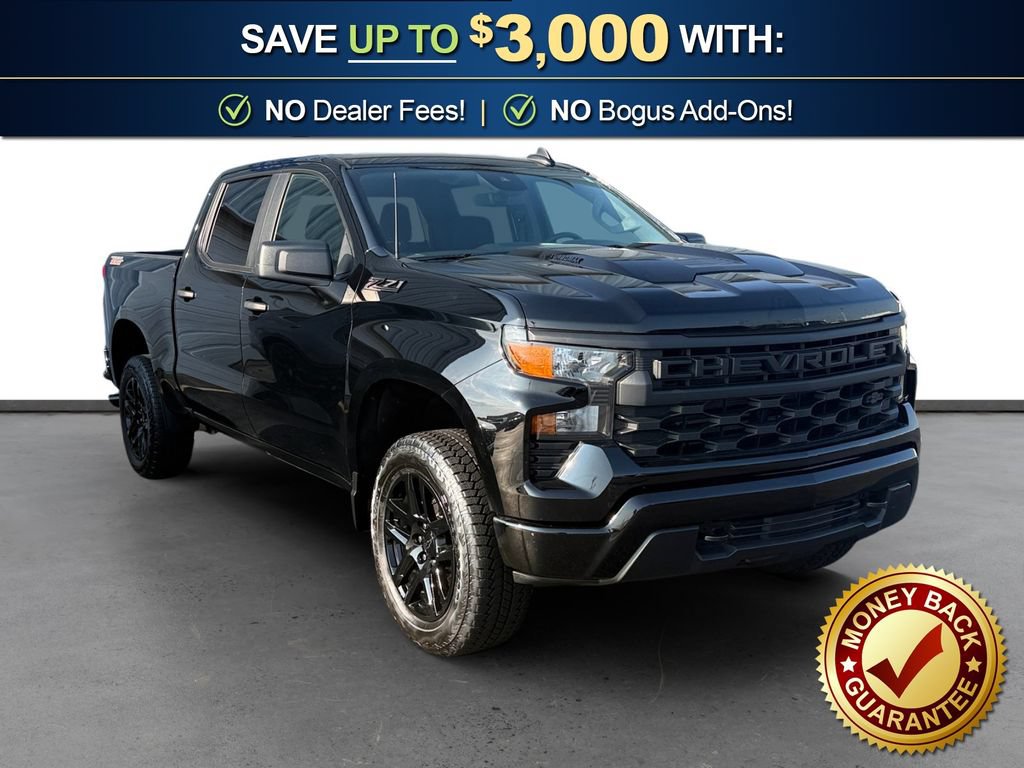 Used 2026 Chevrolet Silverado 1500 Custom Trail Boss w/ Turbomax Blackout Package AWD/4WD image 8