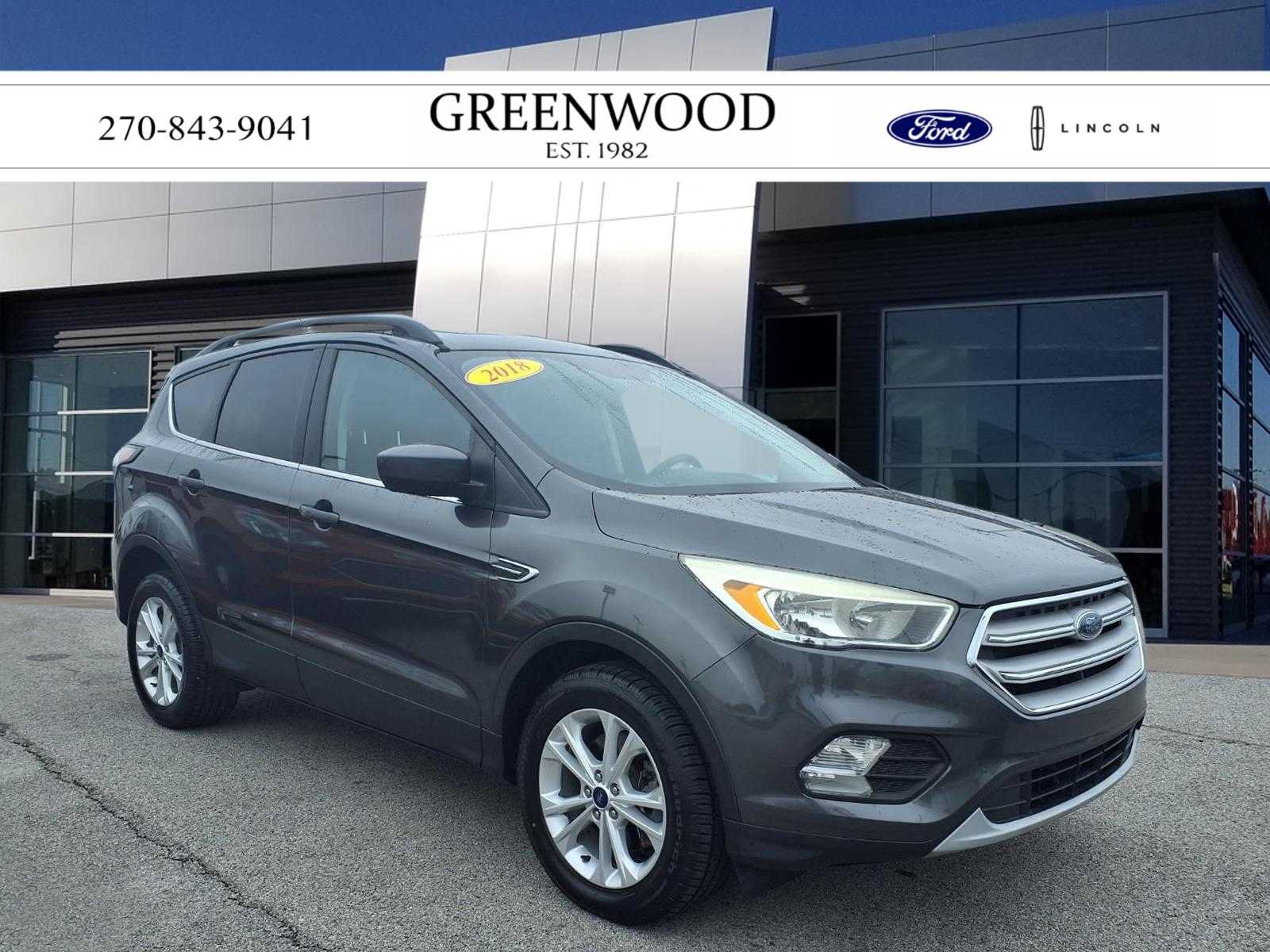 Certified 2018 Ford Escape SE